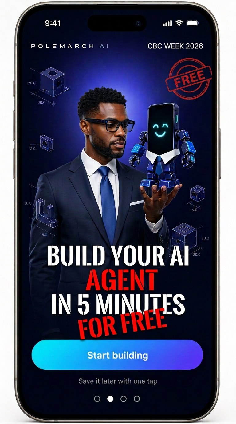 Build your AI agent in 5 minutes for free — CBC Week 2026