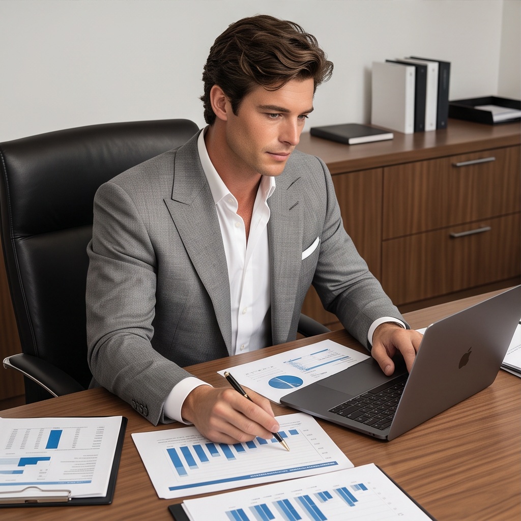 Brady — At work