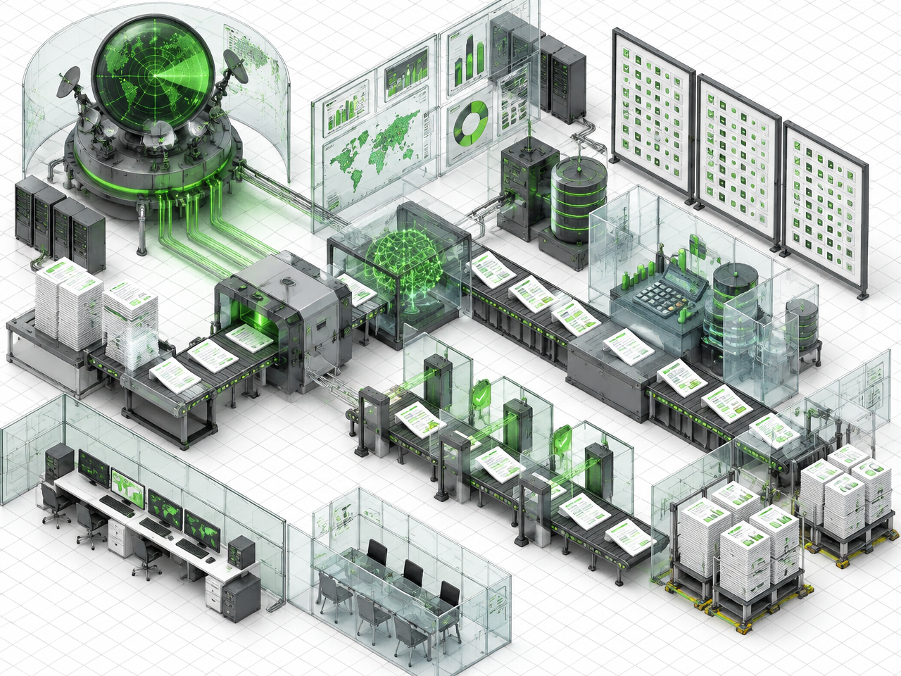 RFP Writer isometric system diagram