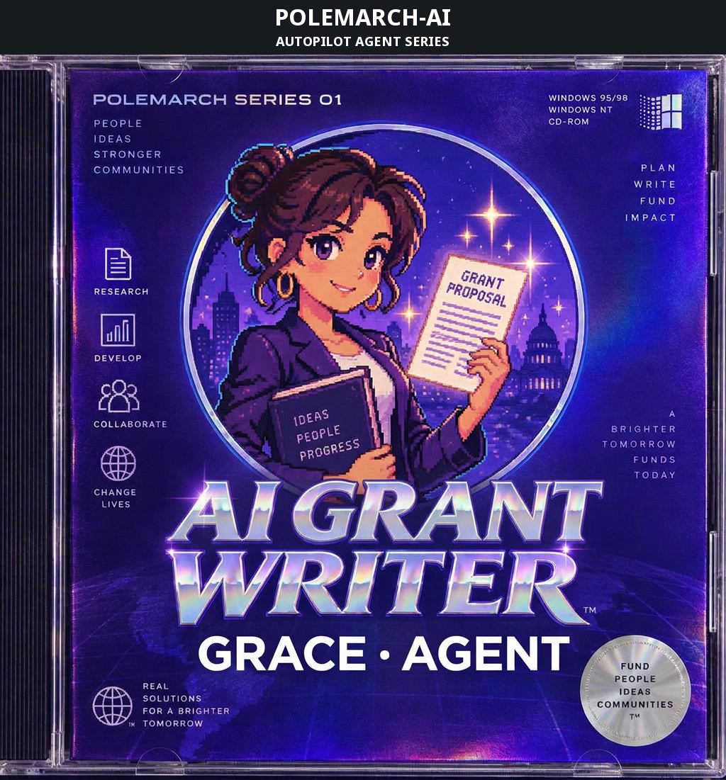Grant Writer Agent — Box set + disc — Cover