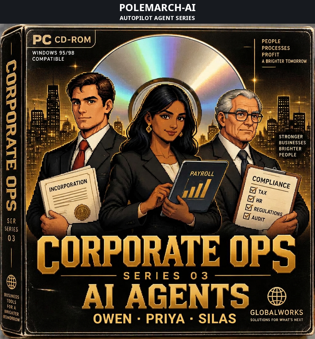 Business Formation Agent — Box set + disc — Cover
